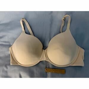 NWT Skims, Fits Everybody demi Tshirt bra, sand, 40C